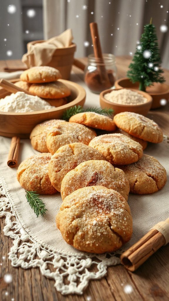 chewy cinnamon sugar cookies