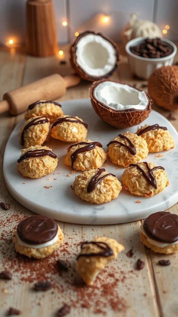 chewy coconut chocolate cookies chewy coconut chocolate cookies