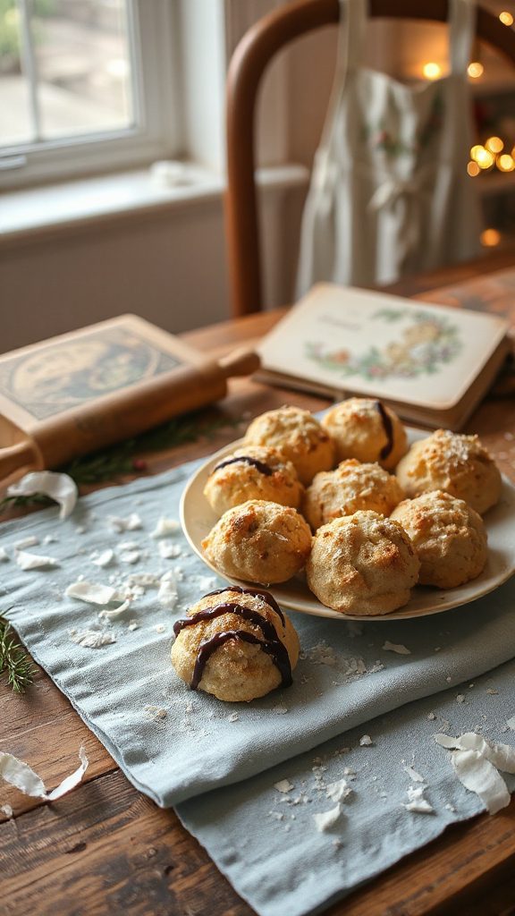 chewy coconut dessert delight