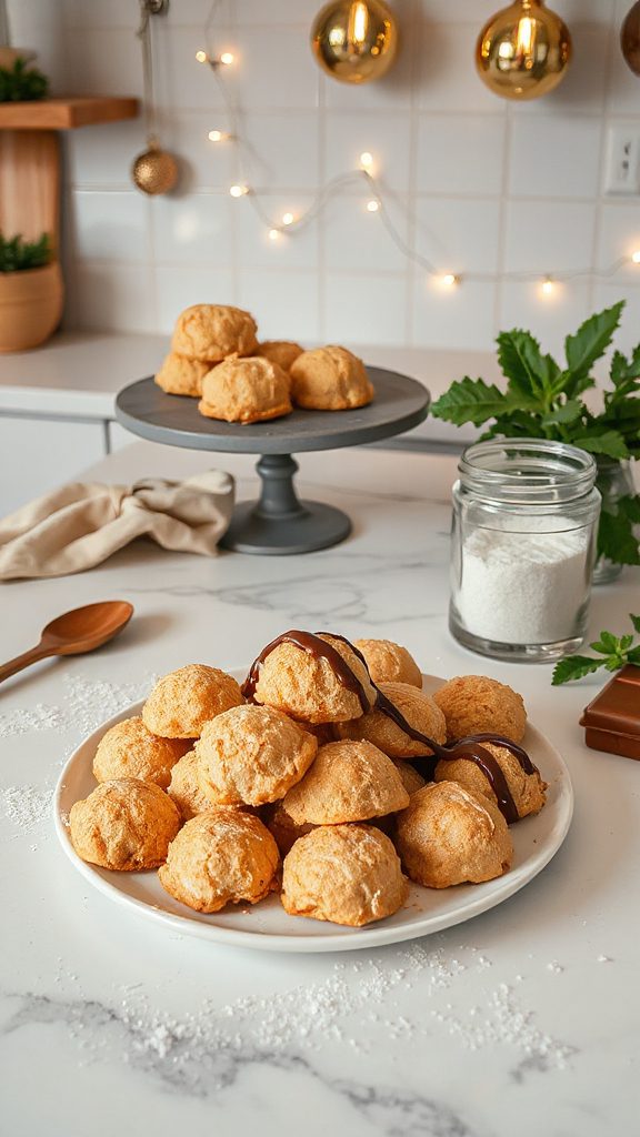 chewy coconut holiday treats