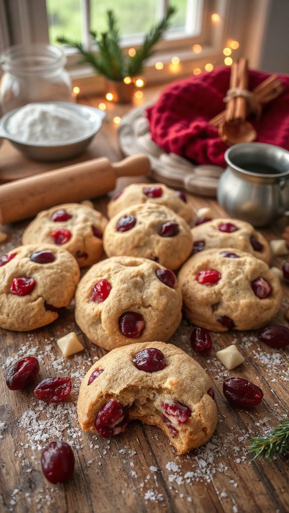 chewy cranberry holiday cookies chewy cranberry holiday cookies