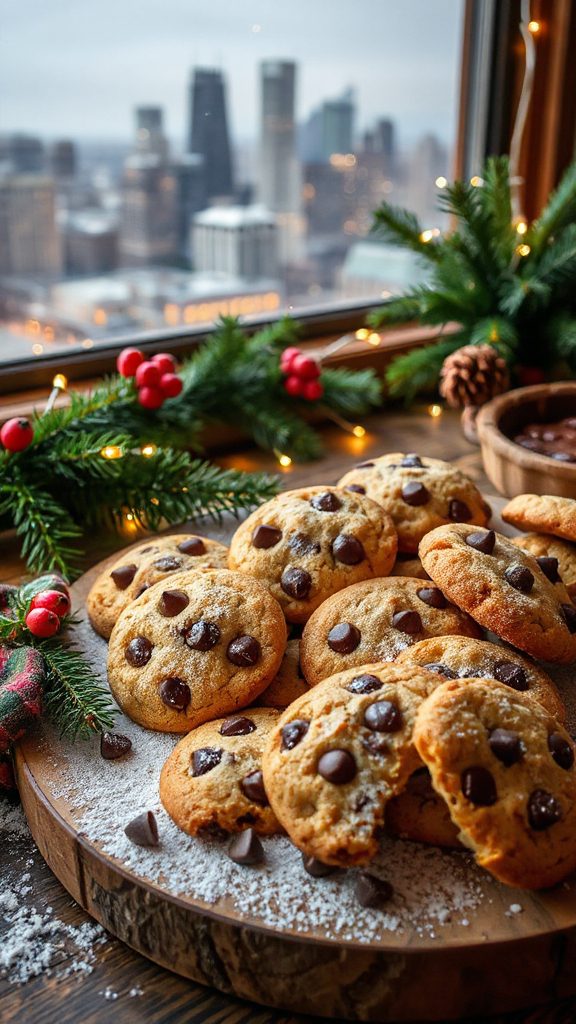 chewy crispy chocolate cookies