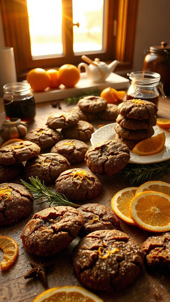 chewy ginger molasses cookies recipe