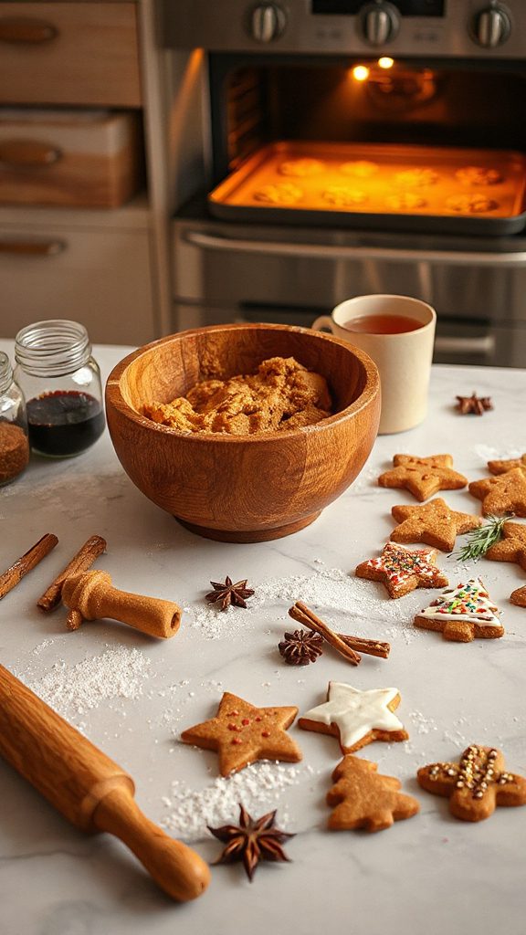 chewy gingerbread molasses cookies