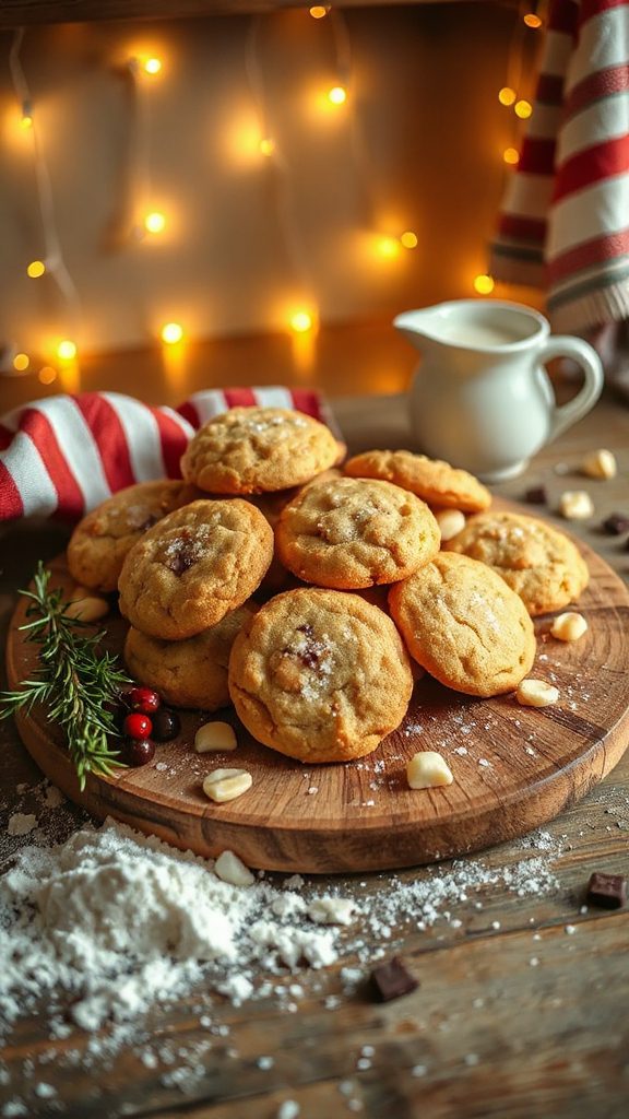chewy macadamia nut cookies