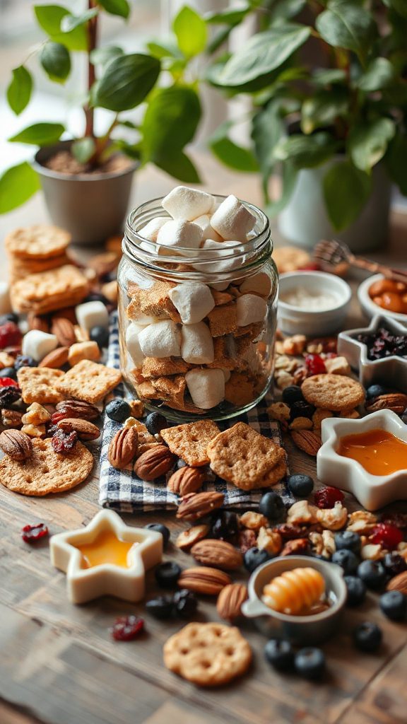 chewy marshmallow graham treat
