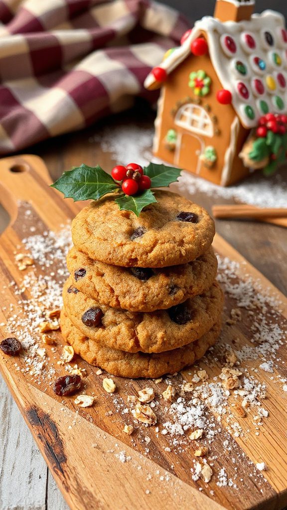 chewy oatmeal raisin cookies