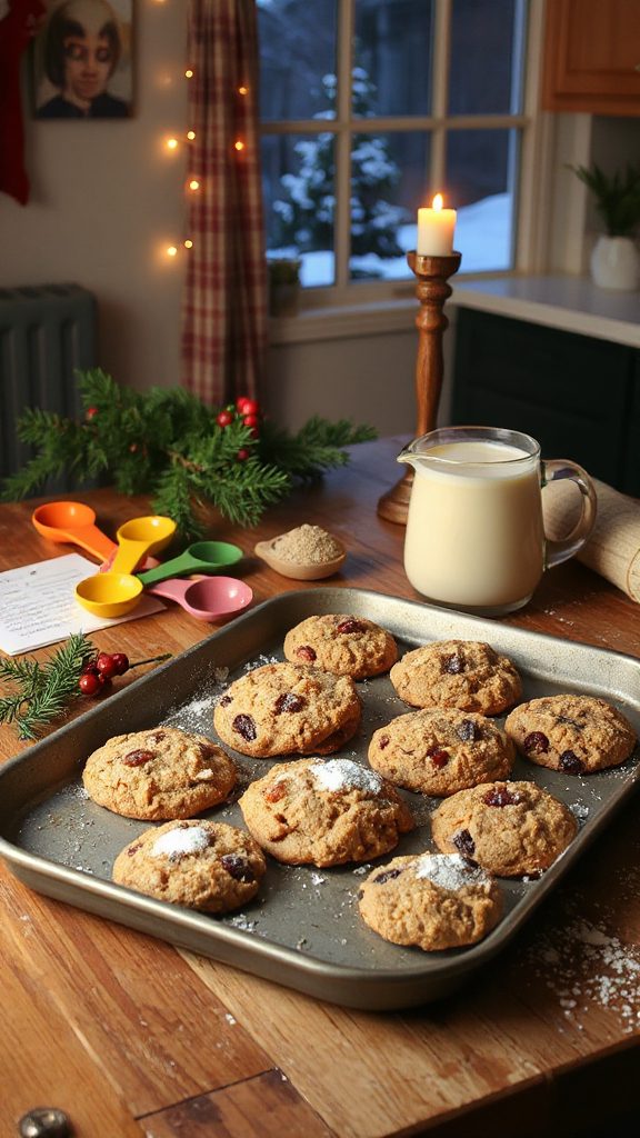 chewy oatmeal raisin cookies