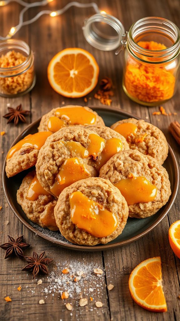 chewy orange oatmeal cookies chewy orange oatmeal cookies