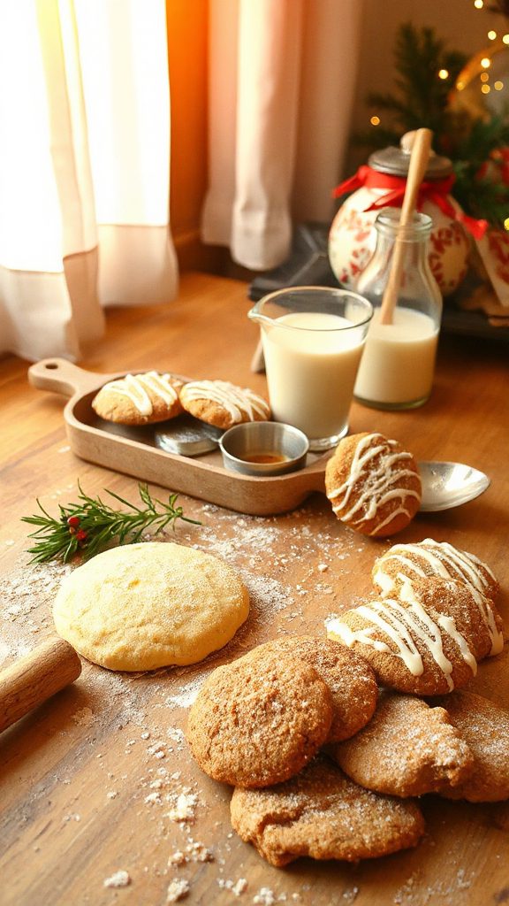 chewy spiced holiday cookies