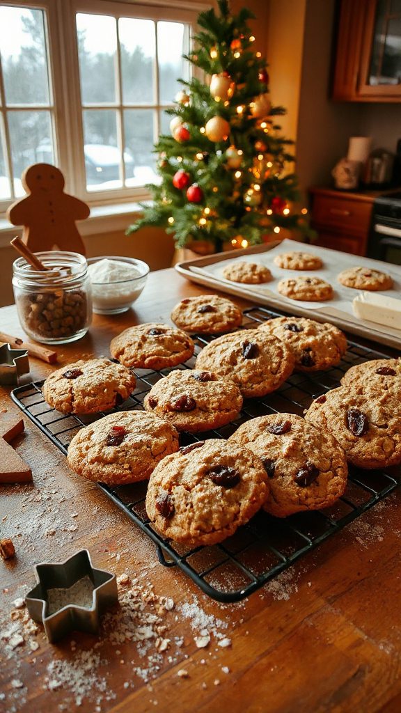 chewy sweet cinnamon spiced cookies