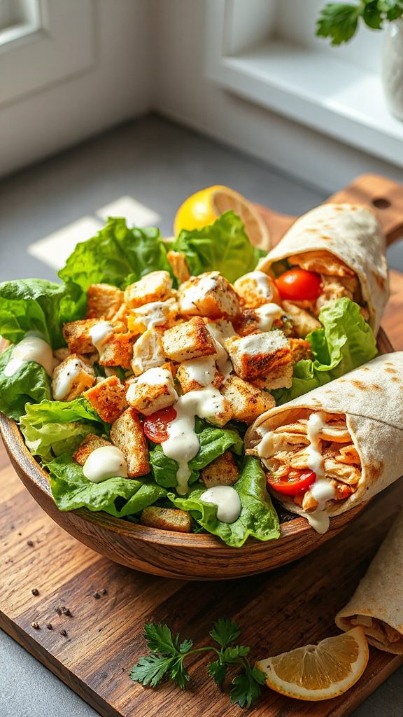 chicken caesar wrap recipe chicken caesar wrap recipe