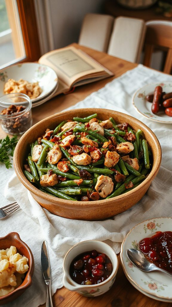 chicken green bean casserole chicken green bean casserole