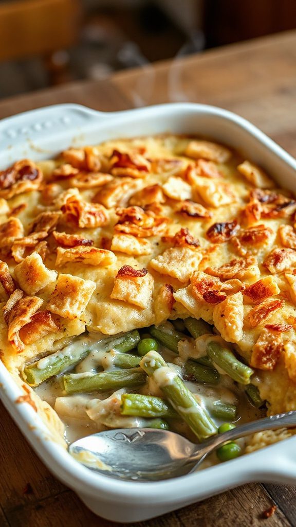 chicken green bean casserole