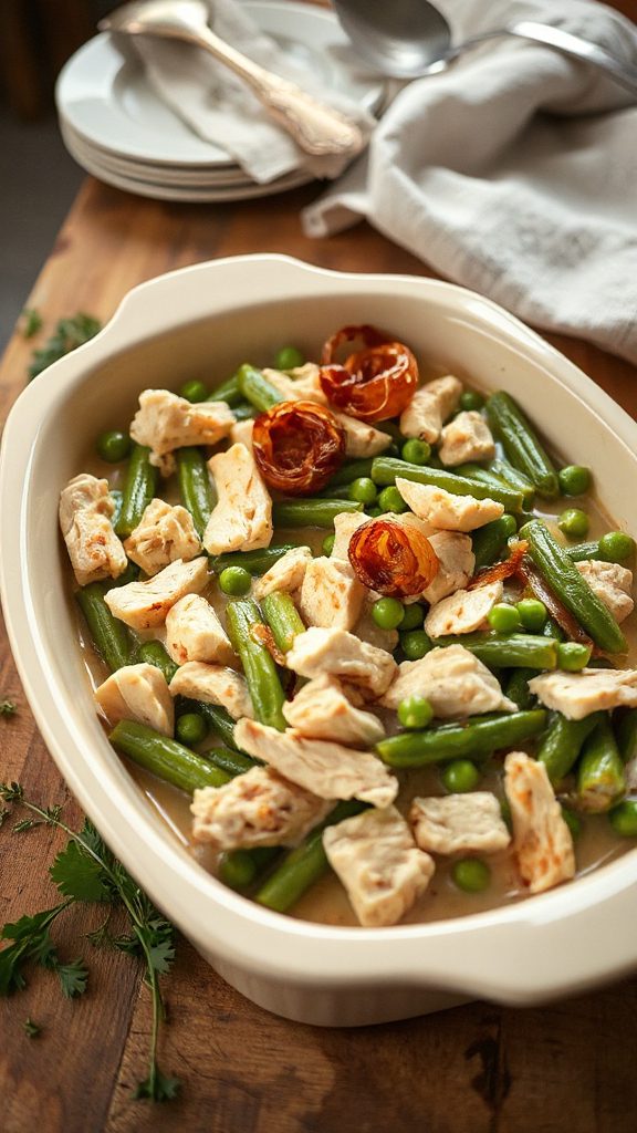 chicken green bean casserole