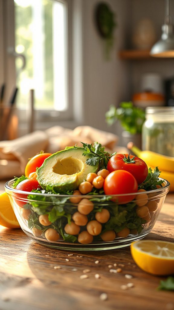chickpea avocado salad recipe