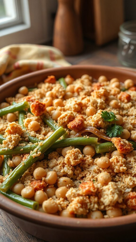 chickpea green bean casserole chickpea green bean casserole