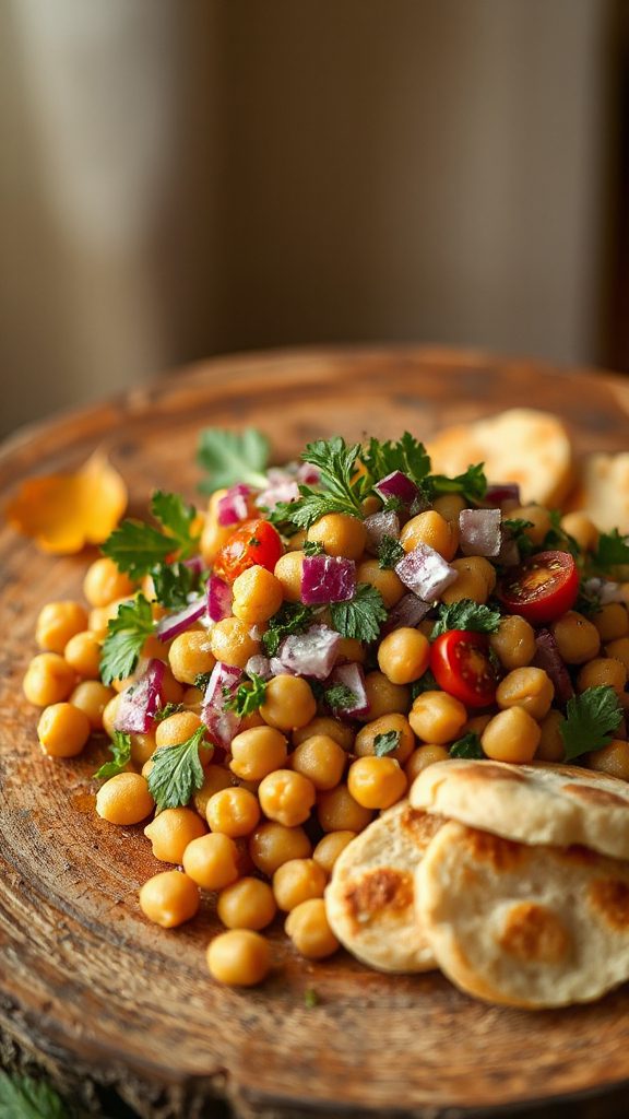 chickpea mint salad recipe