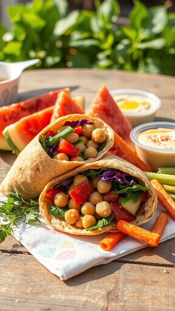 chickpea salad wrap recipe