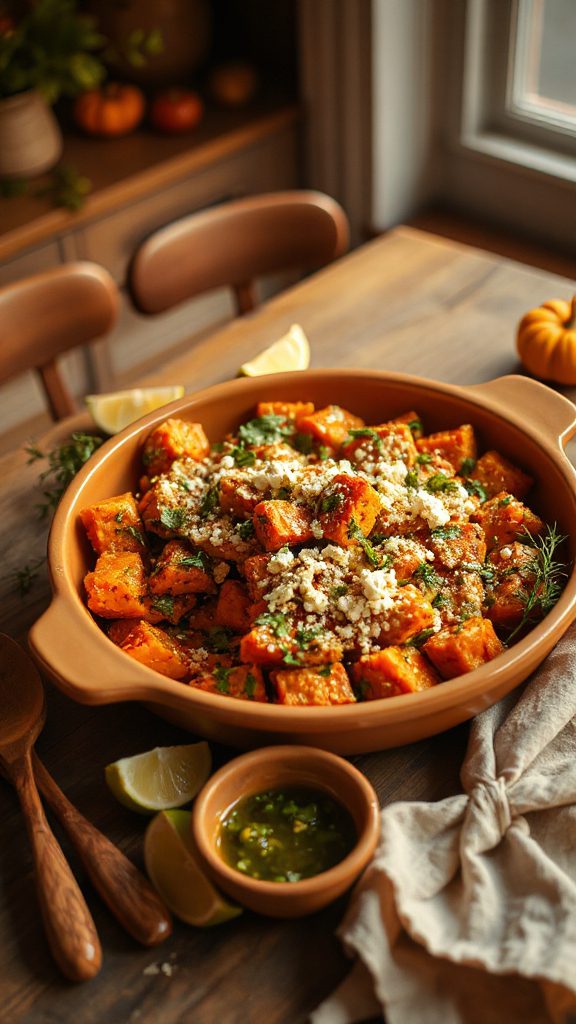 chimichurri sweet potato casserole