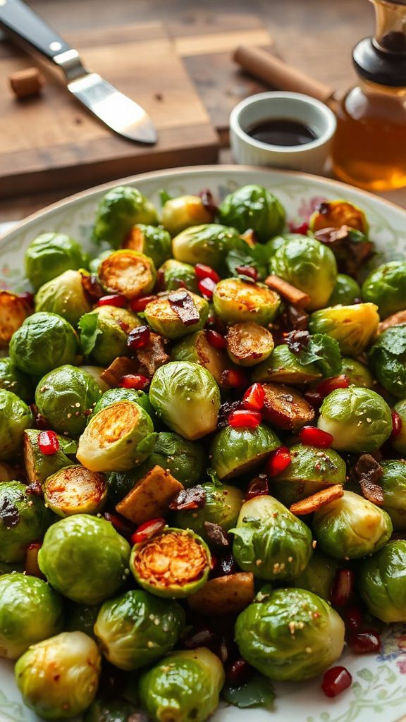 chinese five spice brussels sprouts