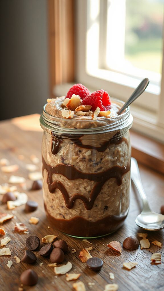 chocolate almond breakfast delight