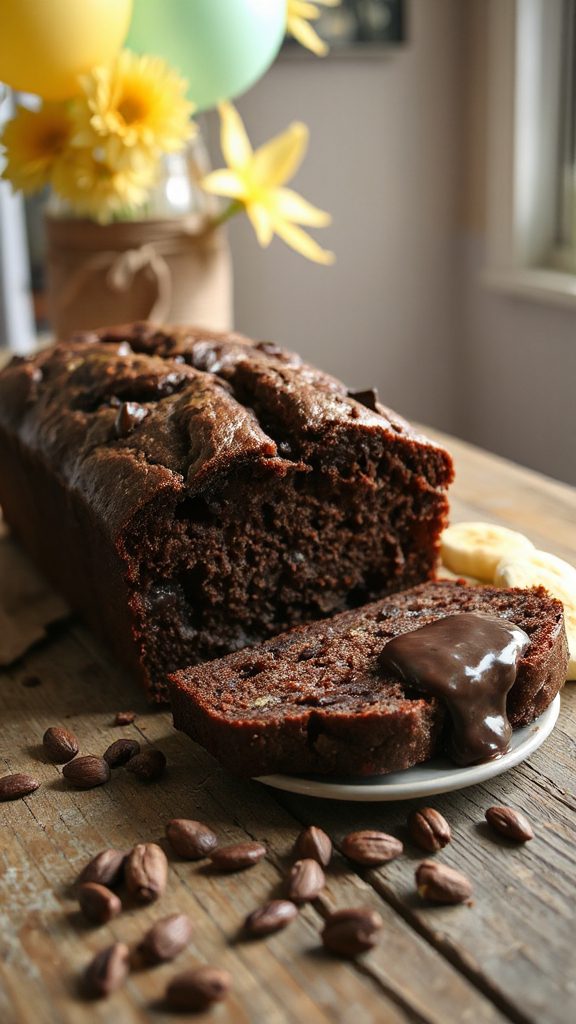 chocolate banana bread recipe