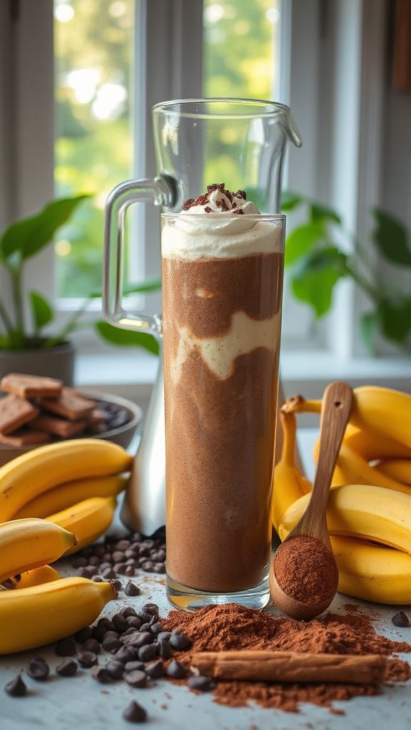 chocolate banana smoothie recipe