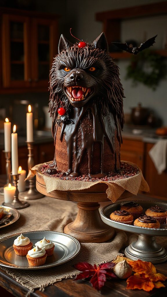 chocolate cake with ganache