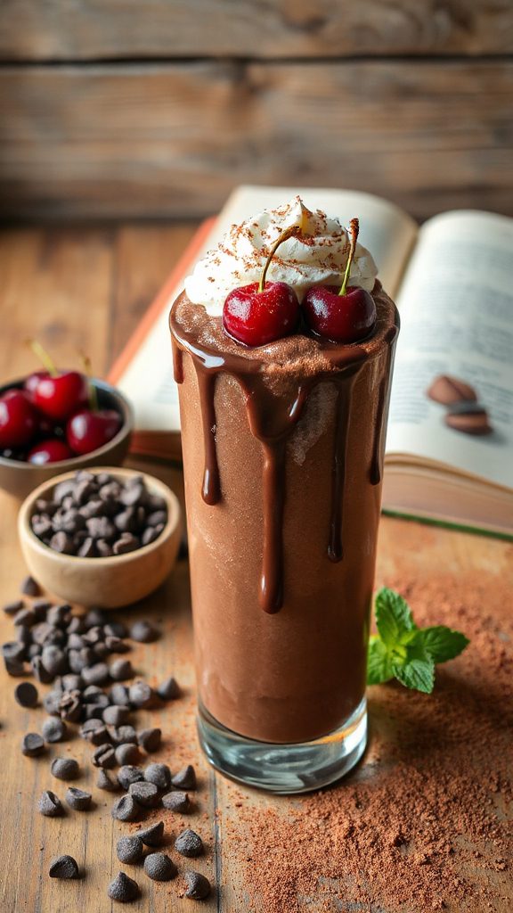 chocolate cherry smoothie recipe