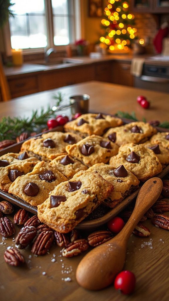 chocolate chip cookie bars