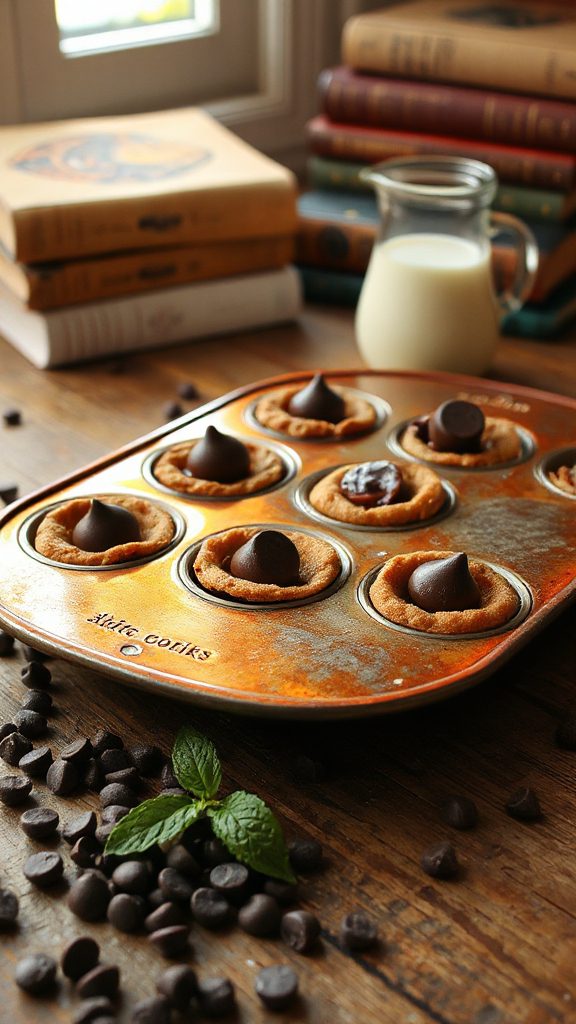 chocolate chip cookie cups chocolate chip cookie cups