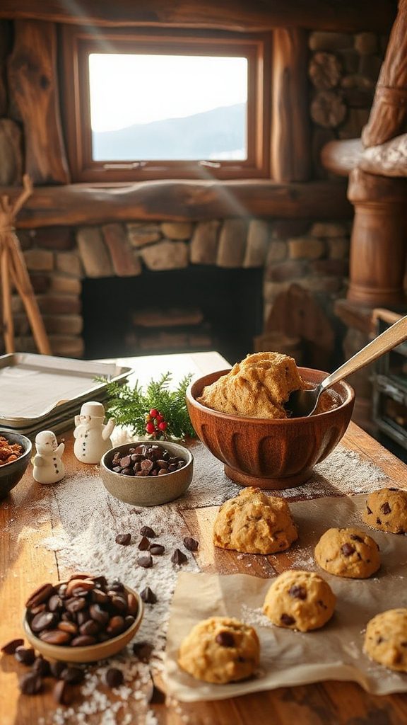 chocolate chip pecan cookies