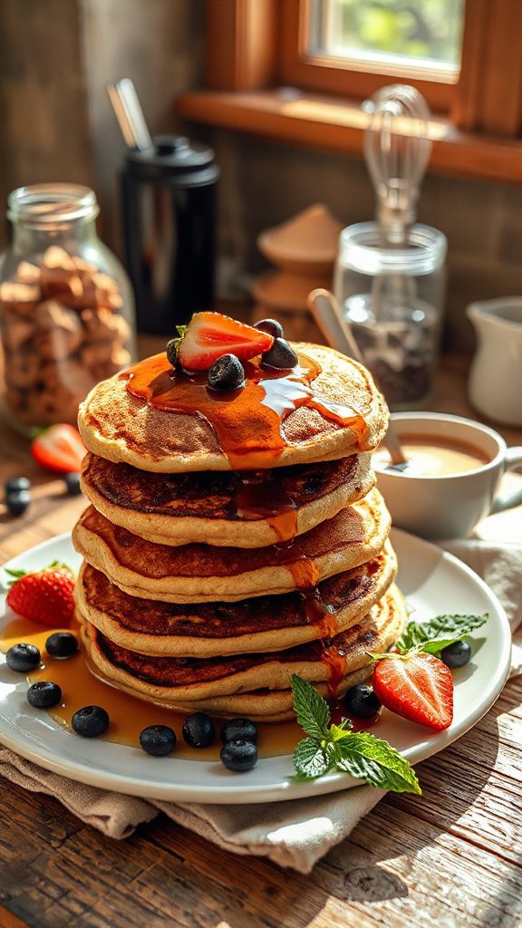 chocolate chip protein pancakes recipe chocolate chip protein pancakes recipe