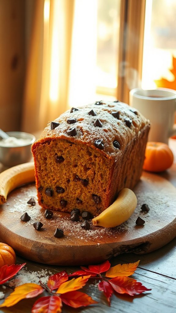 chocolate chip pumpkin bread