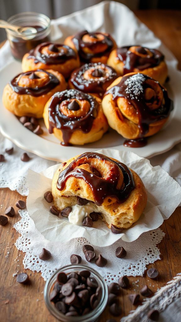 chocolate chip sweet rolls