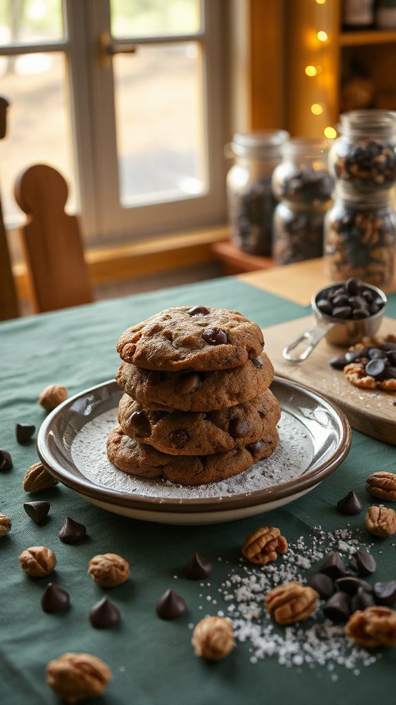 chocolate chip walnut cookies