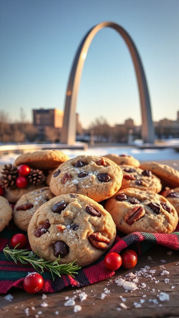 chocolate chips with spices
