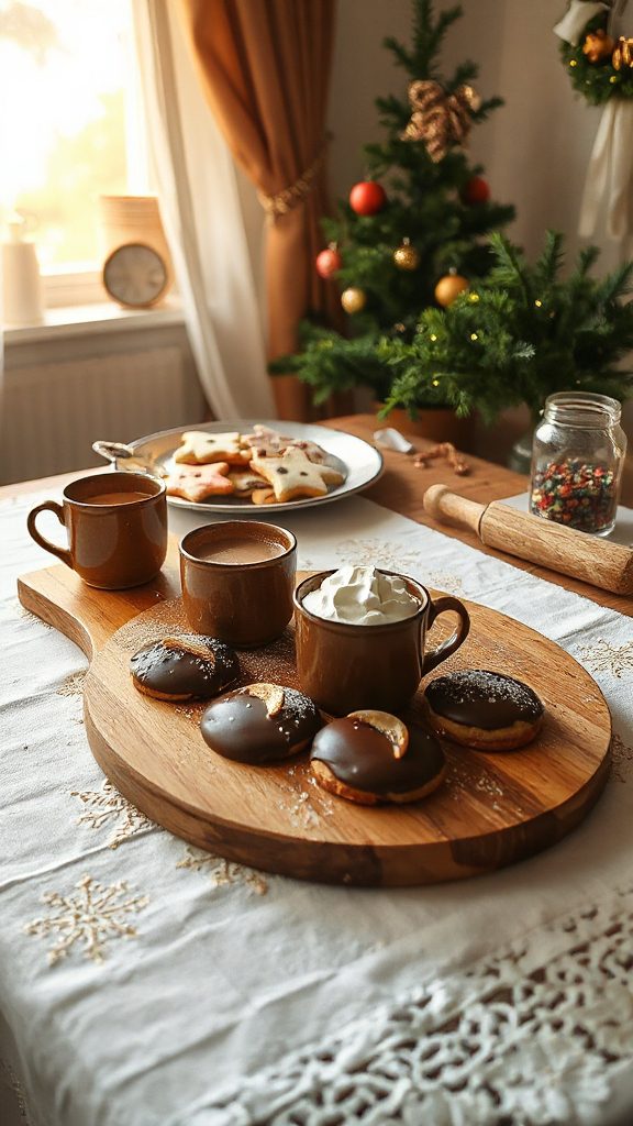 chocolate cookie holiday treat chocolate cookie holiday treat