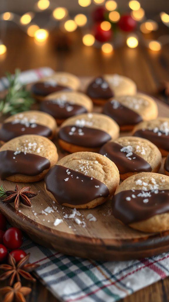 chocolate covered coconut cookies