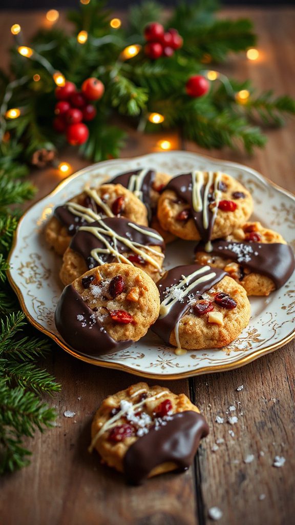 chocolate covered crisp cookies