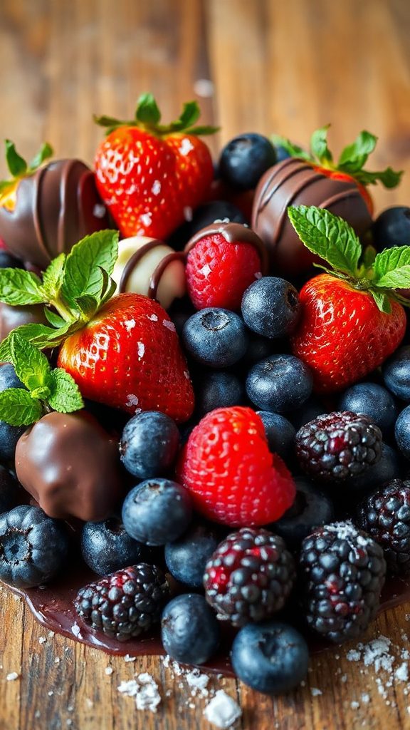 chocolate covered fresh berries chocolate covered fresh berries