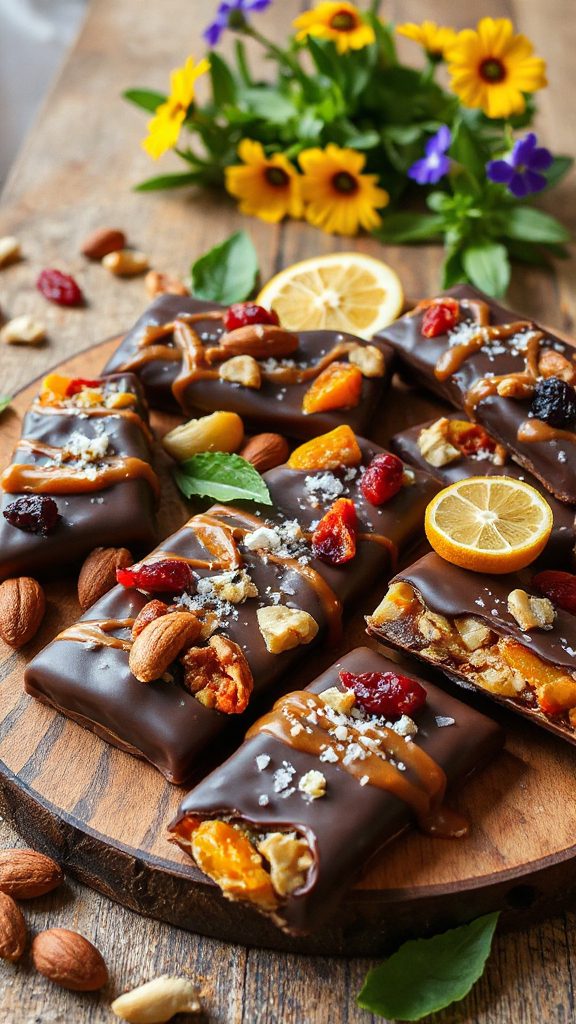 chocolate covered fruit and nuts chocolate covered fruit and nuts