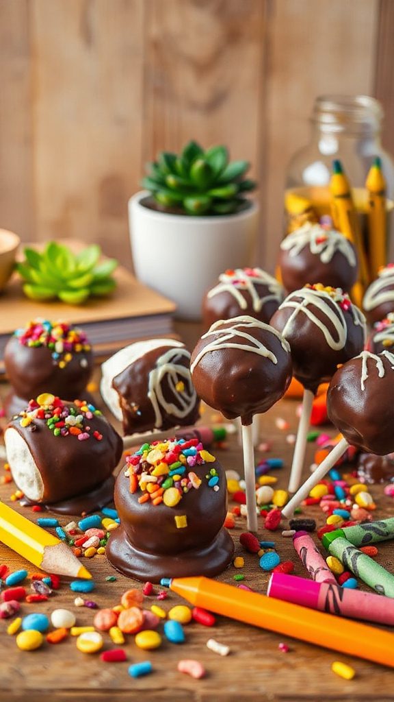 chocolate covered marshmallow treats