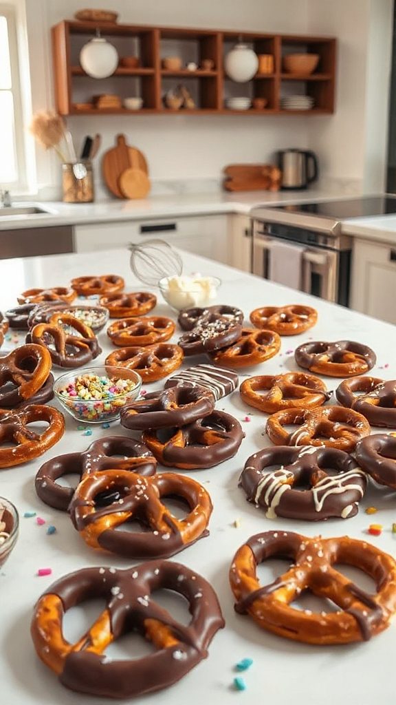 chocolate covered pretzel delight