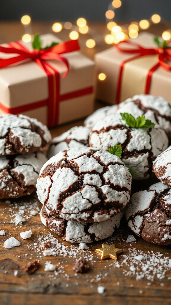 chocolate crinkle cookie recipe
