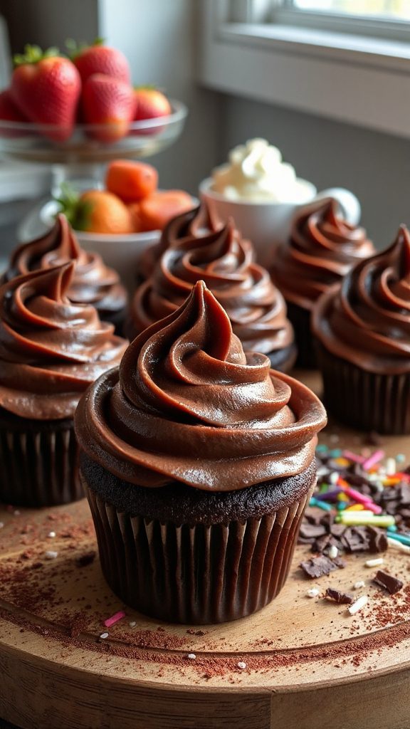 chocolate fudge cupcake recipe