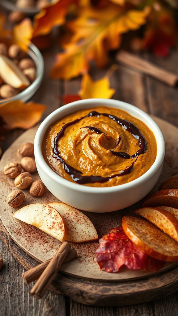 chocolate hazelnut pumpkin dip chocolate hazelnut pumpkin dip