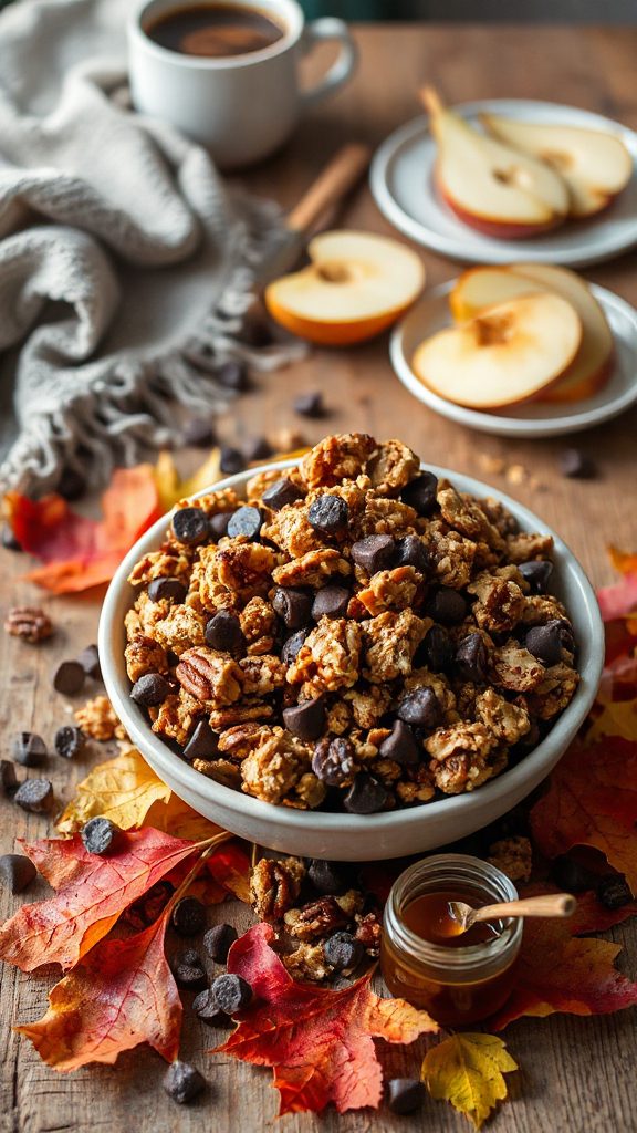 chocolate pecan granola delight chocolate pecan granola delight