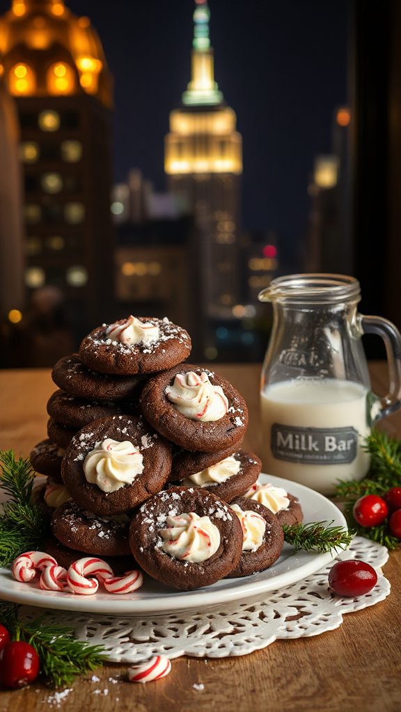 chocolate peppermint holiday cookies chocolate peppermint holiday cookies